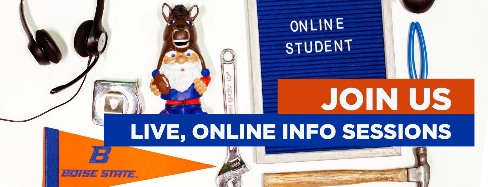 Join Us For A Live, Online Information Session